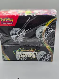 🔥 Pokemon TCG: Mega Evolution Perfect Order Booster Box (36 Packs) New Sealed - Image 1