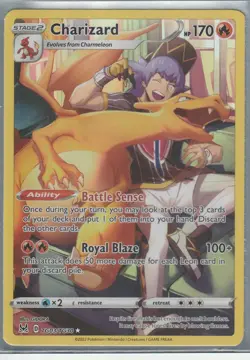 Charizard TG03 Illustration Rare - Lost Origin - Pokemon TCG NM - Image 3