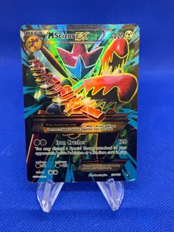 Pokemon XY BREAKpoint Mega M Scizor EX 120/122 Full Art Ultra Rare HP/DMG - Image 1
