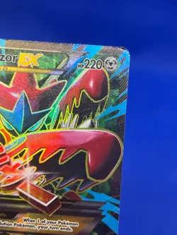 Pokemon XY BREAKpoint Mega M Scizor EX 120/122 Full Art Ultra Rare HP/DMG - Image 5