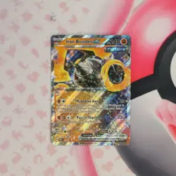 Iron Boulder EX - 147 - Pokemon Scarlet Violet Black Star Promo - Near Mint - Image 1