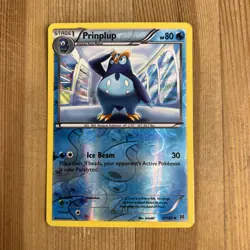 Prinplup - 37/162 - Uncommon Reverse Holo English Pokemon BREAKThrough - Image 1