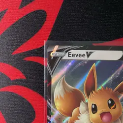 Eevee V Pokemon SWSH065 Black Star Promo Pokemon - Image 3