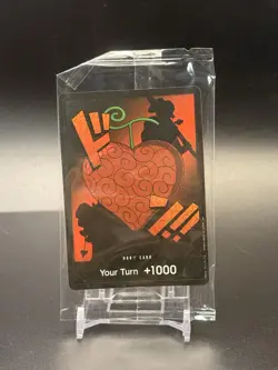 One Piece DF03 Devil Fruit Collection Vol 3 Promo Foil Don Card SEALED - Image 1