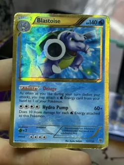 Blastoise 137/135 Plasma Storm 2012 Secret Rare Holo Rare Pokemon Card TCG - Image 3