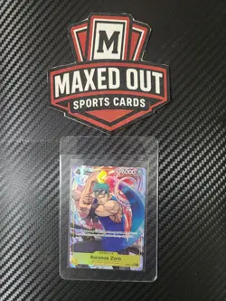 One Piece Card Game Roronoa Zoro SR Alt Art OP15-113 Adventure on KAMI's Island! - Image 1