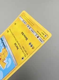 Pokemon Ash's Pikachu SM113 Promo Card 2017 Basic Regular Iron Tail Electro Ball - Image 4