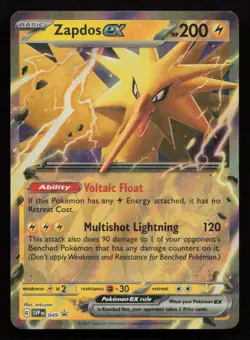Zapdos ex Promo SV: Scarlet & Violet Promo Cards 049 NM (1Z) - Image 1