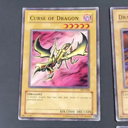 Yugioh - 4x Vintage SDY Common Card Lot - LP - collection Starter Deck Yugi 2002 - Image 4