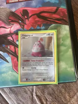 Pokemon TCG Happiny Pop Series 8 14/17 Common Cosmos Holo Card - Image 1