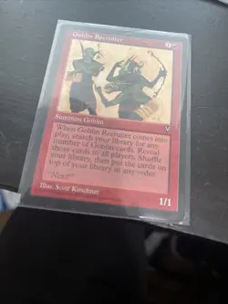 Goblin Recruiter Visions Regular Card - Image 1
