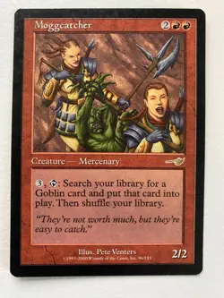 Moggcatcher Nemesis Regular Magic the Gathering MTG Card - Image 1