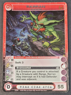 Chaotic Card Rarran Tainted 55 Rare Underworld Creature - MAX C, Min Energy - NM - Image 1