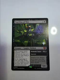 Emeritus of Woe - Promo Pack: Secrets of Strixhaven - (0080) - NM - Image 1