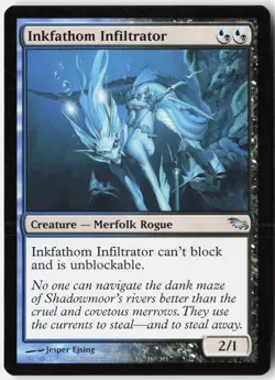 Inkfathom Infiltrator Normal U Shadowmoor 167 NM - Image 1