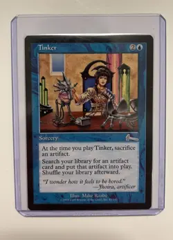Tinker - Urza's Legacy - Magic MTG - NM - 45/143 - Image 1