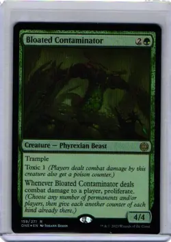 Bloated Contaminator Phyrexia: All Will Be One Foil - Image 1