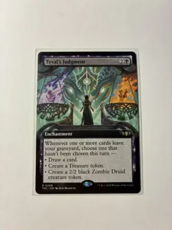 Teval's Judgment - Extended Art TDC NM MTG - Image 1