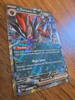 N's Zoroark Ex 098/159 Pokemon Journey Together Trading Card Holo - Image 2