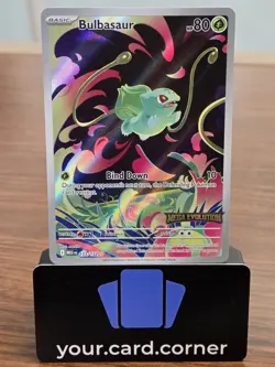 Pokemon Bulbasaur Illustration 2025 Mega Evolution Stamped #133 - Image 1