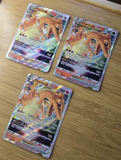 Pokemon TCG x3 Charizard VSTAR Crown Zenith 019/159 Holo Ultra Rare NM - Image 2