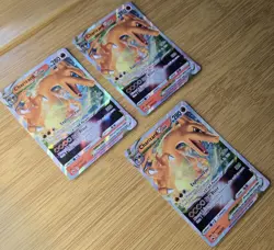 Pokemon TCG x3 Charizard VSTAR Crown Zenith 019/159 Holo Ultra Rare NM - Image 3