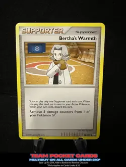 Bertha's Warmth 90/111, Rising Rivals, Pokemon, MP - Image 1