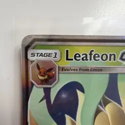 Pokemon Leafeon GX Sm-Ultra Prism Ultra Rare Holo 13/156 Stage 1 200 HP English - Image 2