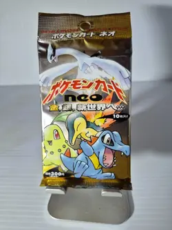 Pokemon NEW Sealed 1999 Vintage Japanese Neo Genesis Booster Pack ! - Image 1