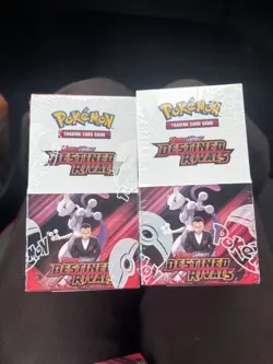 Pokemon TCG Destined Rivals Half Booster Box 18 Packs Factory New & Sealed - Image 1
