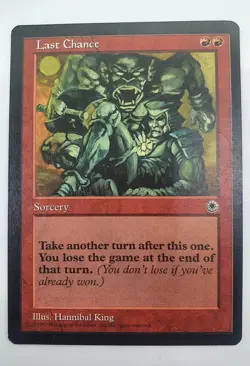 Last Chance ~ Portal ~ Magic the Gathering Card - Image 1