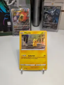 Pokemon Pikachu Pokemon GO Cosmos Holo 027/078 NM-Mint - Image 1