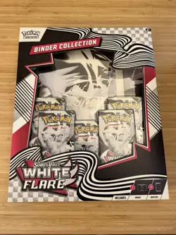 Pokemon White Flare Binder + Poster Collection Sam's Club Bundles - Image 3