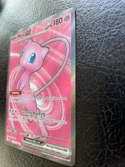 Mew ex #193/165 Pokemon SV: Scarlet & Violet 151 utlra rare full art 2023 NM - Image 5