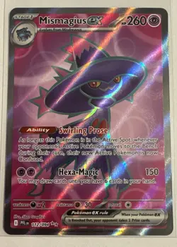 Mismagius ex 112/094 Phantasmal Flames Holo NM Pokemon - Image 1