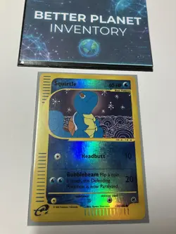 Expedition Base Set Pokemon TCG Squirtle Holo - Image 1