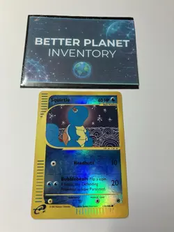 Expedition Base Set Pokemon TCG Squirtle Holo - Image 3