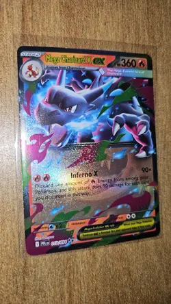 Pokemon TCG Mega Charizard X EX 013/094 Double Rare Holo 360HP PF NM/MINT 🔥 - Image 1