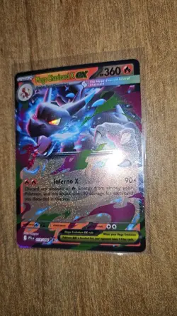Pokemon TCG Mega Charizard X EX 013/094 Double Rare Holo 360HP PF NM/MINT 🔥 - Image 2