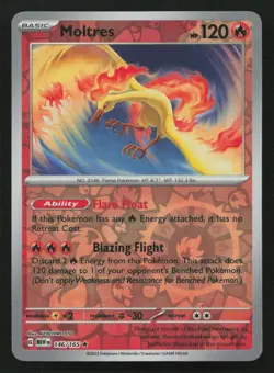 Moltres #146/165 SV: Scarlet & Violet 151 Pokemon (1V) - Image 1