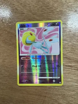 Pokemon TCG Uxie Lv.50 18/123 Reverse Holo Mysterious Treasures LP+ - Image 1