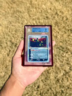 2005 POKEMON EX UNSEEN FORCES #112 UMBREON EX-HOLO PSA 9 🌀double swirl 🌀 - Image 1