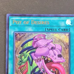 Yugioh TCG - Pot of Desires - CT14-EN004 - NM - Limited Edition, Holo Spell Card - Image 5
