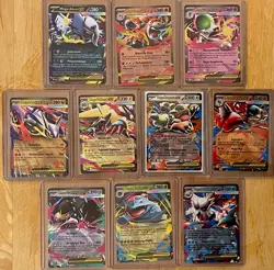 Pokemon Set 10 Holo Karten Mega Entwicklungen Deutsch Near Mint Pokemon - Image 1