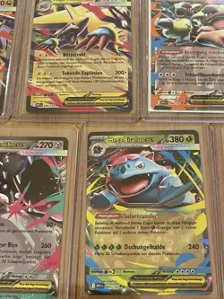 Pokemon Set 10 Holo Karten Mega Entwicklungen Deutsch Near Mint Pokemon - Image 3