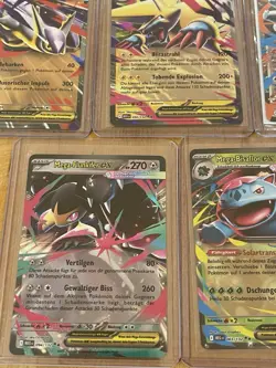 Pokemon Set 10 Holo Karten Mega Entwicklungen Deutsch Near Mint Pokemon - Image 4