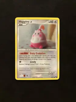 Happiny 014/017 Pop Series 8 Holo Pokemon TCG - LP/MP - Image 1