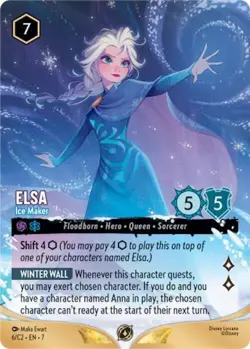 Elsa - Ice Maker - Disney Lorcana Promo Cards (DLPC) Non-Foil - Image 1