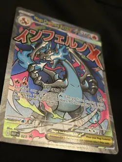 Mega Charizard x EX 023 Me: Mega Evolution Promo Holo Pokemon Card Near Mint - Image 2