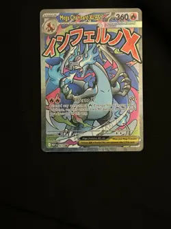 Mega Charizard x EX 023 Me: Mega Evolution Promo Holo Pokemon Card Near Mint - Image 4